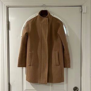 JCREW city coat in acorn! Great condition